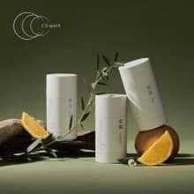 C3 spirit 嗅覺的覺知旅程|自然系體香膏 - 3入組 純素固體香