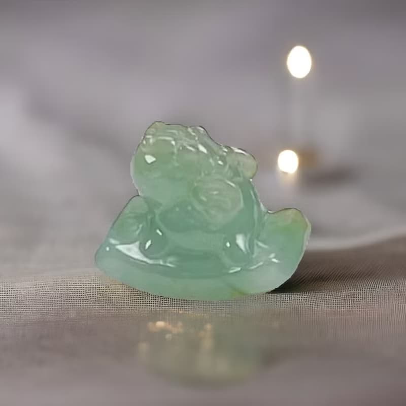 【招財神獸】冰種翡翠飛天貔貅 | 天然A貨翡翠 | 送禮