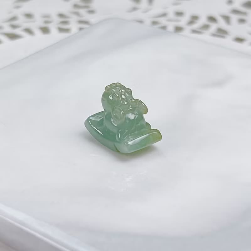 【招財神獸】冰種翡翠飛天貔貅 | 天然A貨翡翠 | 送禮