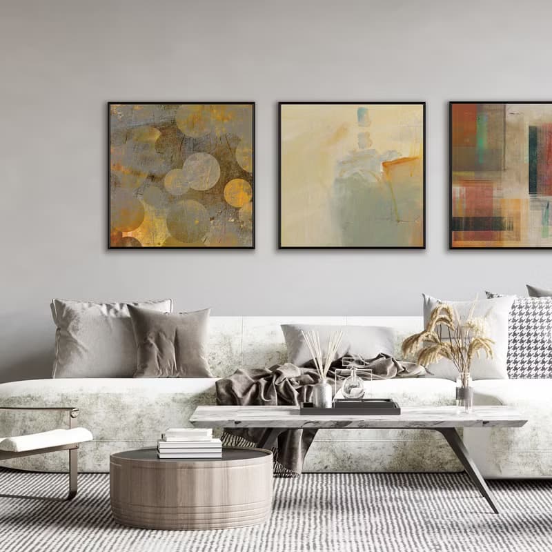 秋天的雅緻 - 抽象掛畫/簡約風佈置/居家佈置/臥室掛畫/入厝禮物
