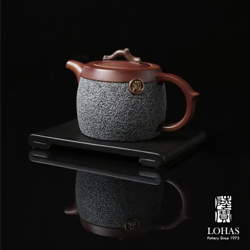 陸寶 泉林雅集 1壺1海6杯+壺承 原礦陶 茶具組 茶器