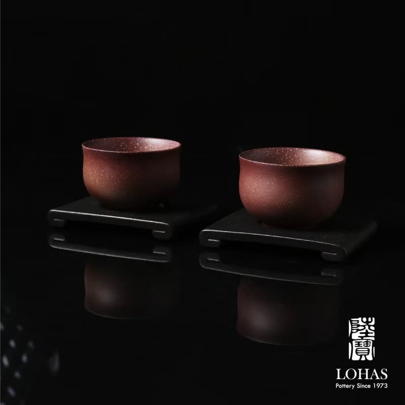 陸寶 泉林雅集 1壺1海6杯+壺承 原礦陶 茶具組 茶器