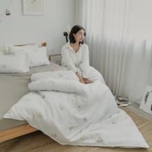 柔絲萊賽爾纖維 床包組 薄被套 鋪棉兩用被/台灣製床單/ABHT059