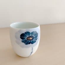 銀蓮花茶杯 /真窯