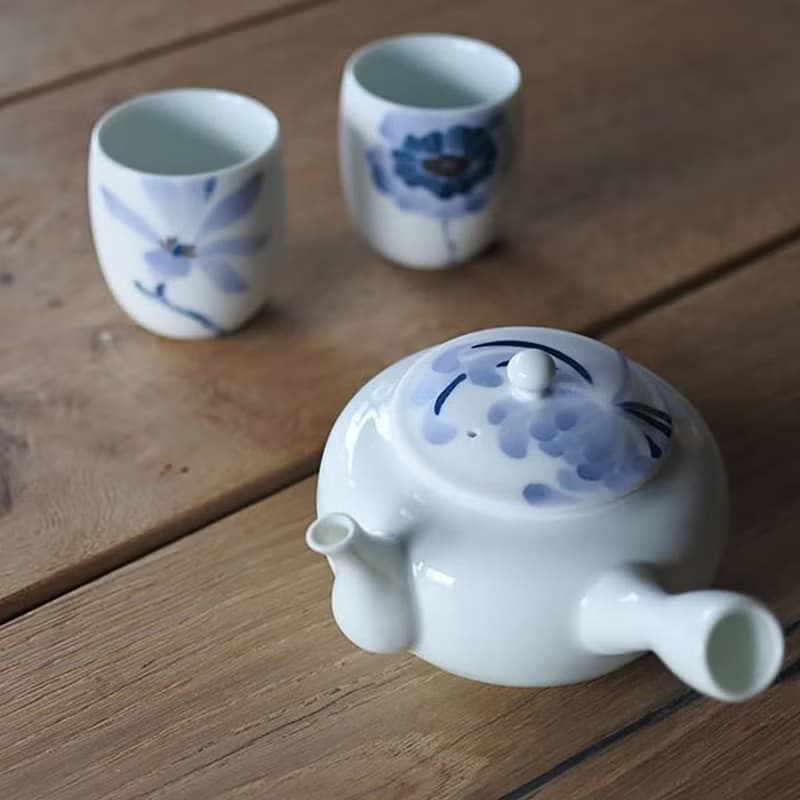 銀蓮花茶杯 /真窯