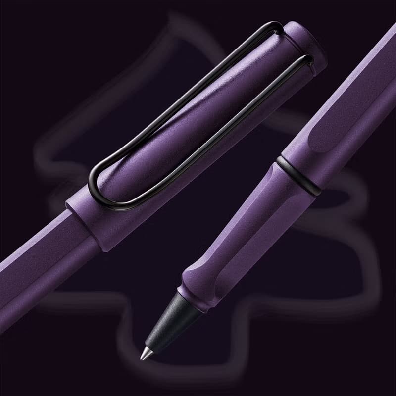 【雷雕免費刻字】LAMY 鋼珠筆皮革筆盒 湛藍 / SAFARI - 紫丁香