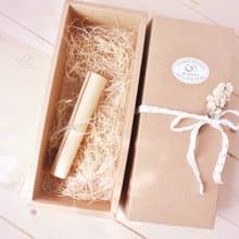 牛皮包裝小花禮盒加購  送禮 花束 禮物 盒子 紙盒 禮物盒