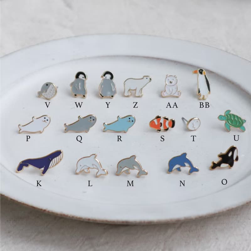 海洋系列 項鍊  虎鯨 企鵝 鯊魚 海豹 海豚 海龜 鯨魚 鯨鯊