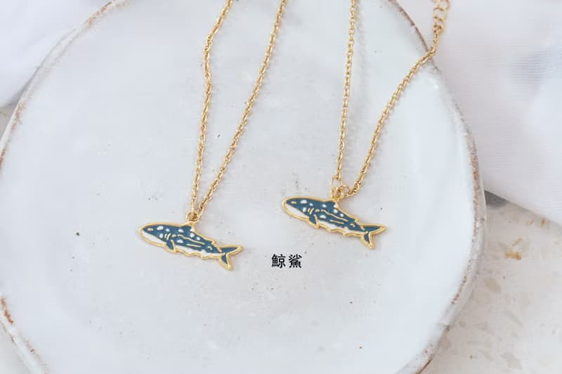 海洋系列 項鍊  虎鯨 企鵝 鯊魚 海豹 海豚 海龜 鯨魚 鯨鯊