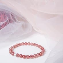 草莓晶 | 天然能量手串 | 6-7mm