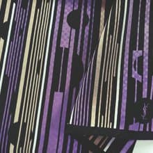 YvesSaintLaurent Vintage Handkerchief Optical Art Op Art Hankies 21 x 20.5 圣罗兰