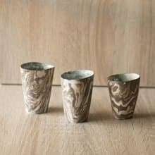 岩石紋杯組
