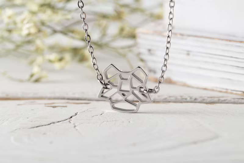 幾何手鍊系列-老虎-抗敏醫療鋼