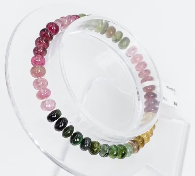 寶麗金珠寶-天然彩色碧璽手鍊