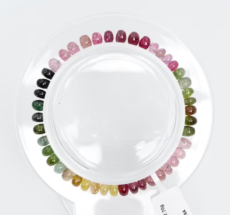 寶麗金珠寶-天然彩色碧璽手鍊