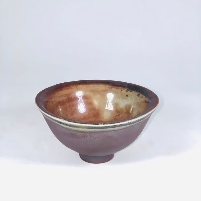 手作柴燒 志野小茶碗JC045