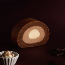 【1%bakery】極致巧克力焦糖夾心生乳捲