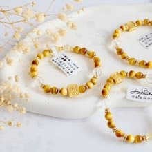 Amelia Jewelry丨西藏扎基拉姆女財神丨天然富足守護虎眼石原創