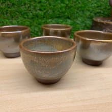 澄金品茗金剛杯 l 柴燒