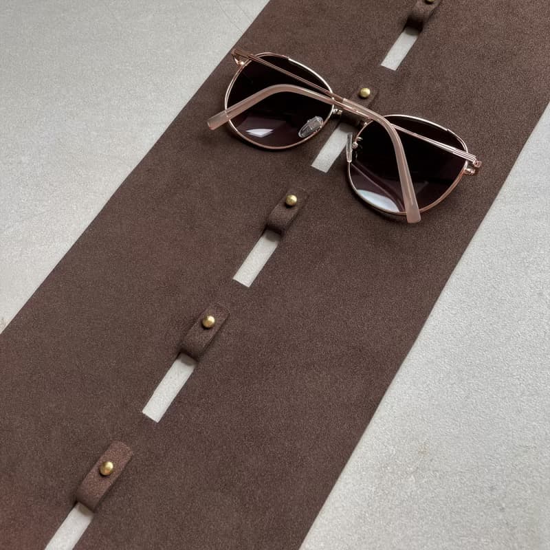 Your Collection 素皮革眼鏡收納掛飾 - 五層 - 星空樹屋色系