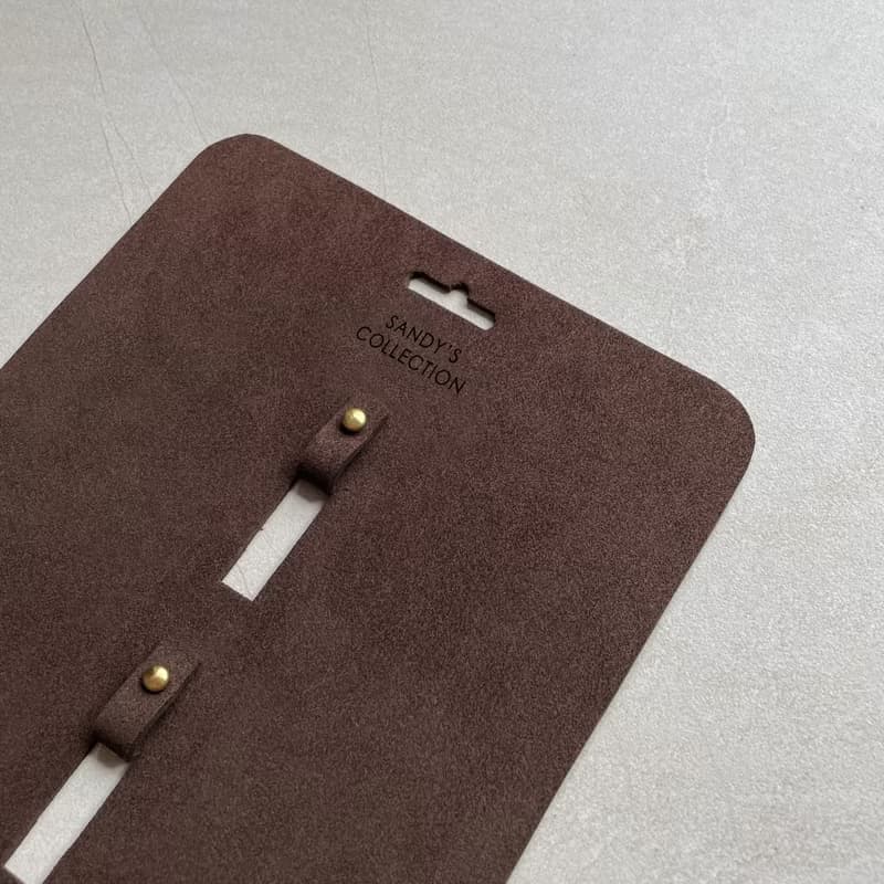 Your Collection 素皮革眼鏡收納掛飾 - 五層 - 星空樹屋色系