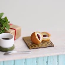 袖珍日式甜點貼耳耳環 Minature Japanese dessert earrings