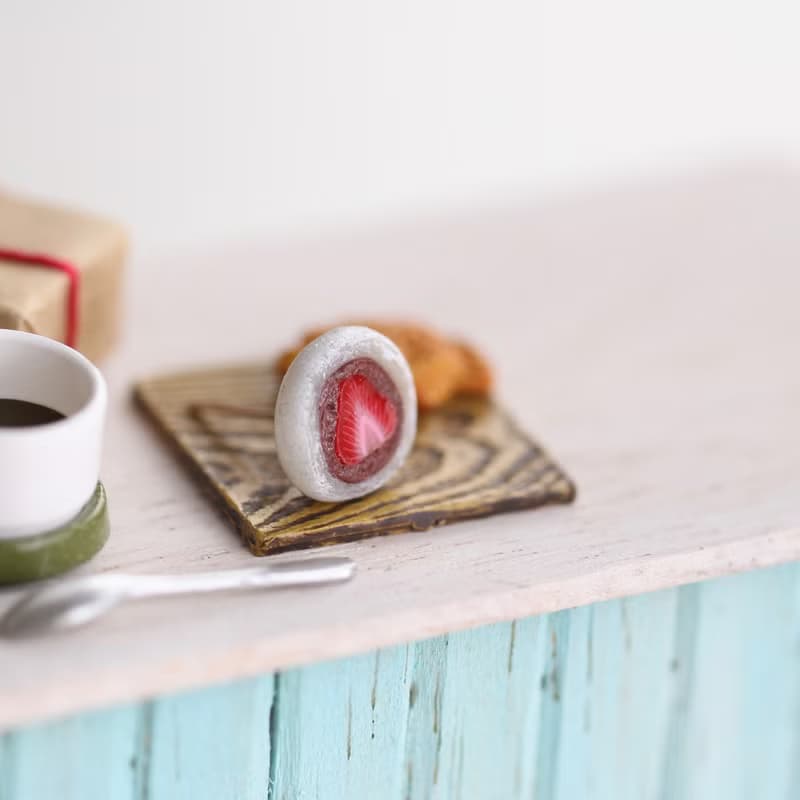 袖珍日式甜點貼耳耳環 Minature Japanese dessert earrings