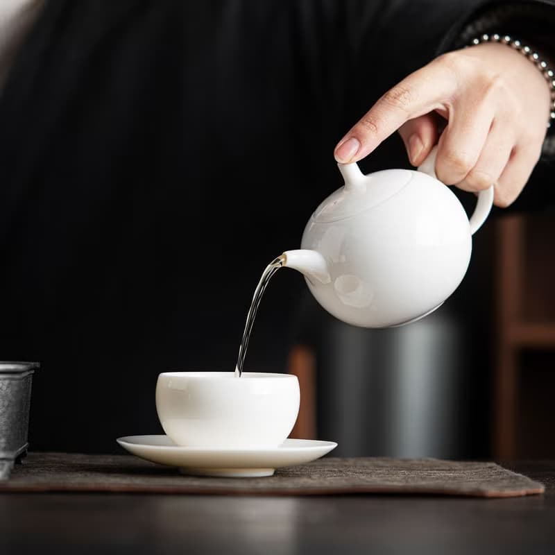 福祐Blessing 白瓷茶具套装