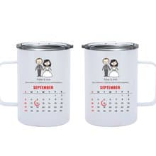 ( 訂製 ) 結婚禮物一套2隻不銹鋼保温杯