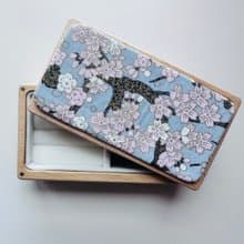 日本櫻花實木首飾盒