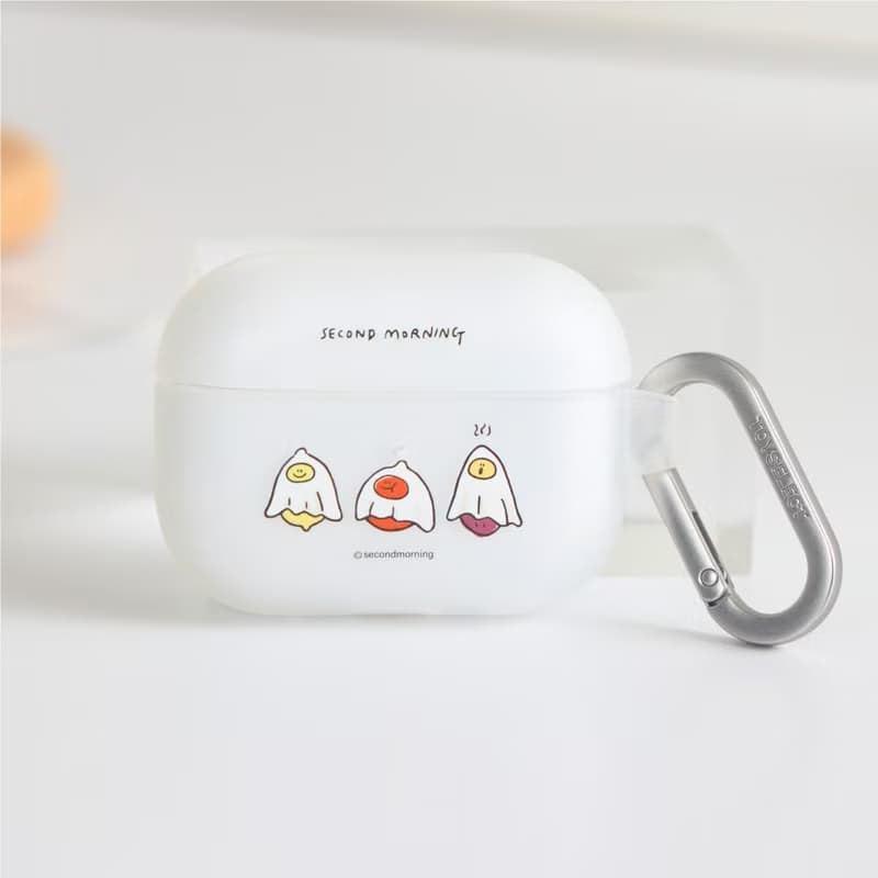 Second Morning假扮幽靈強悍防摔AirPods保護套