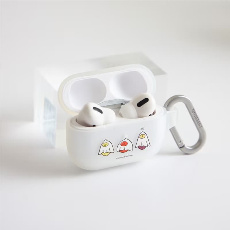 Second Morning假扮幽靈強悍防摔AirPods保護套