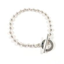 【日本直送 中古美品】グッチ GUCCI ブレスレット ボールチェーン シルバー925 アクセサリー ジュエリー 新品仕上げ済み ユニセックス