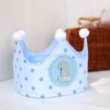 Blue Baby Crown, Play Crown, Pretend Play Crown,