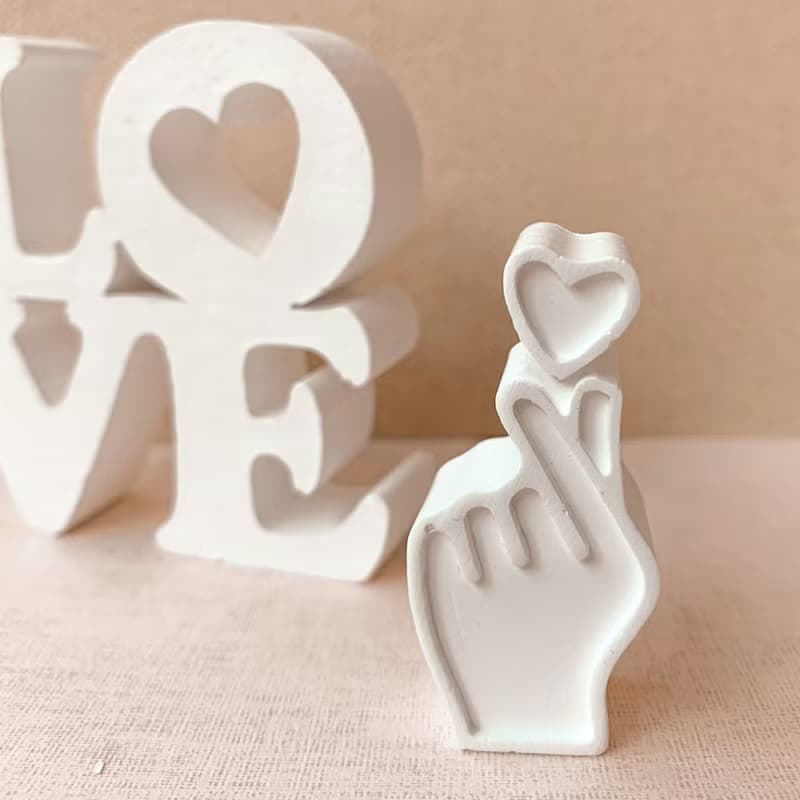 Love 手指愛心 擴香石