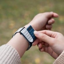 Revix EVO Apple Watch 49/46/45/44/42mm 錶帶-藍灰白