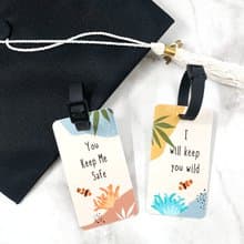 【畢業系列】 海底世界行李吊牌/生日禮物/畢業禮物/閨密禮