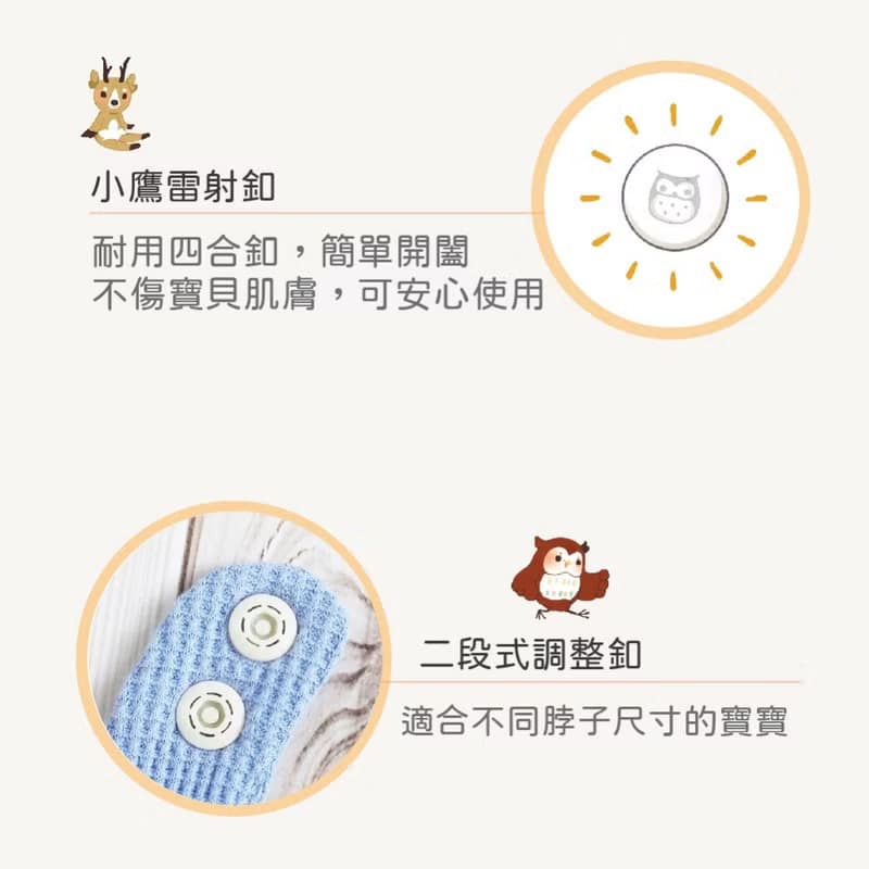 2件組純棉鬆餅格花朵造型吸水圍兜兜(滿月禮口水巾領巾)