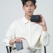 INK 牛皮鑰匙零錢包 - 迷霧藍/簡約黑/月光灰