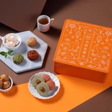 【中秋禮盒】中秋九宮格鐵盒餅乾/手工餅乾/10盒85折/獨家優惠