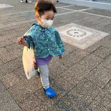 雨衣斗篷-訂製 和風16vs防潑水黃披風 嬰兒 禮盒 外套 風衣