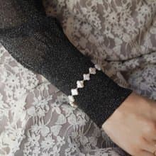 14kgf  お花のパールブレスレット