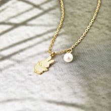 【Pinkoi x miffy】Miffy and Melanie項鏈(擊掌)