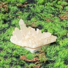 天然原礦能量白水晶簇 白水晶柱 雙生水晶 消磁淨化 辦公室 風水