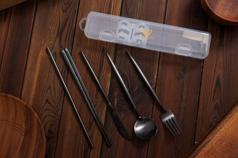 透明餐具收納盒 可裝4件餐具(不含餐具)