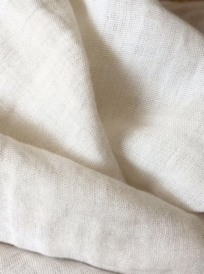 Organic Cotton  linen　Wガーゼスヌード