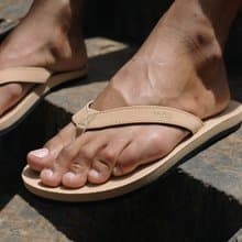 indosole 環保拖鞋 經典款 沙漠棕 男