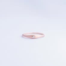 Glow。光影 霧面戒指 女戒 | 純銀。玫瑰金