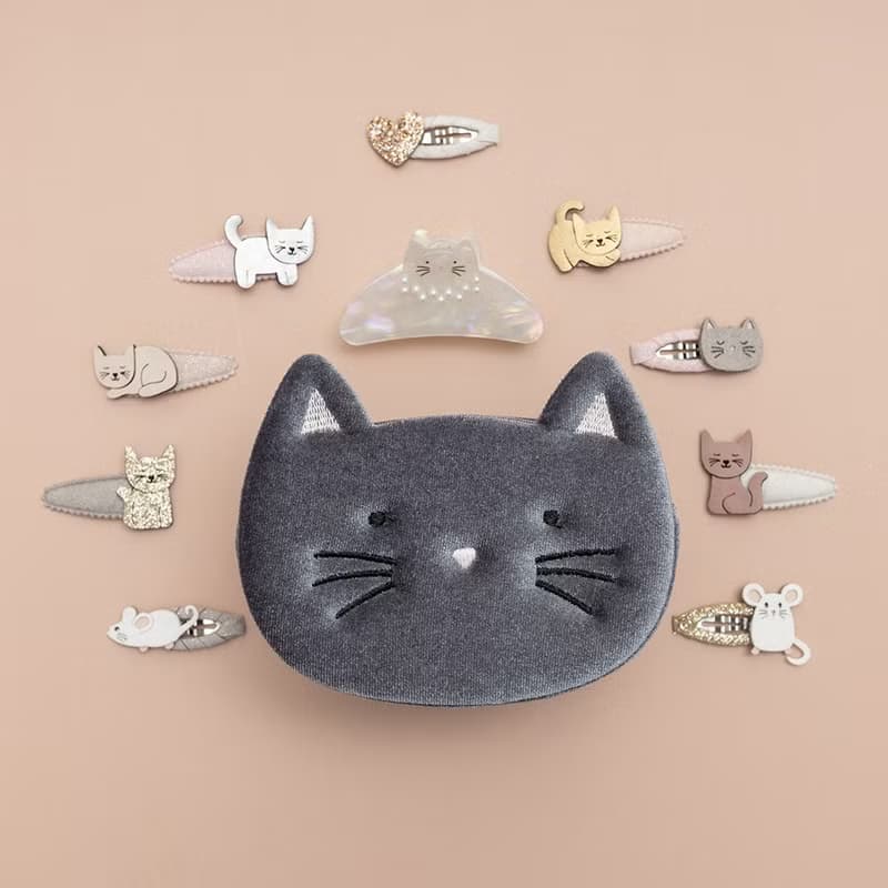 英國Mimi & Lula AW25_秋日山林_俏皮小貓側背包 送禮