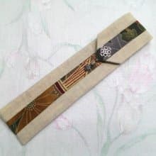 餐具組隨身收納袋 筷套F02-023~獨特設計手工縫製